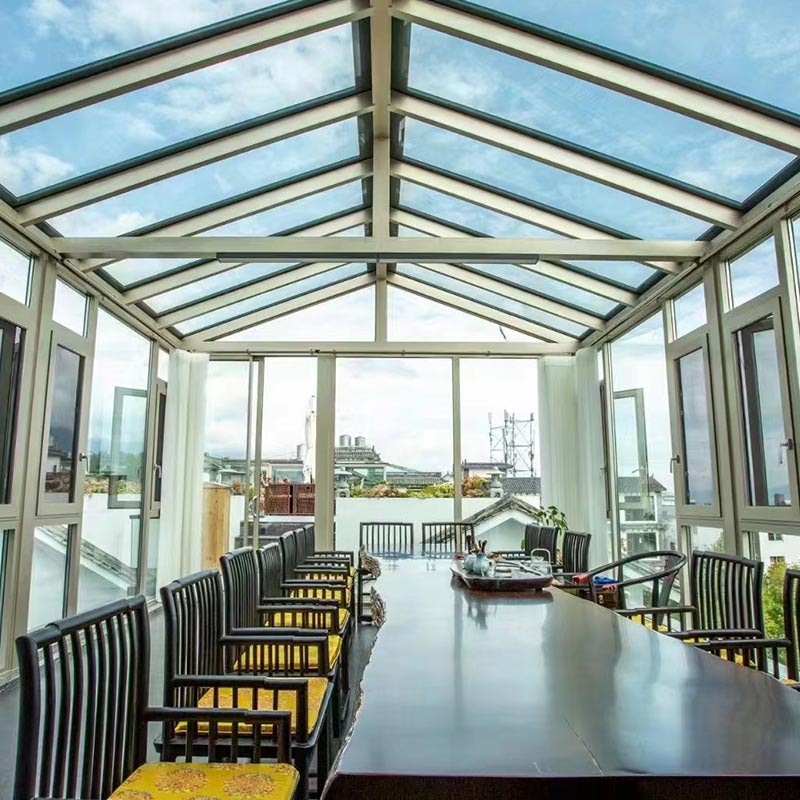 ¿Qué es una terraza acristalada?